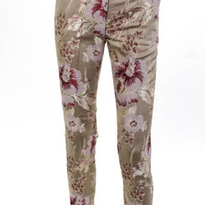 Christian Pellizari Taupe Embroidered Pants